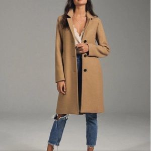 Wool-Blend Dad Coat